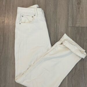 Signature by Levi Strauss White Ankle Jeans